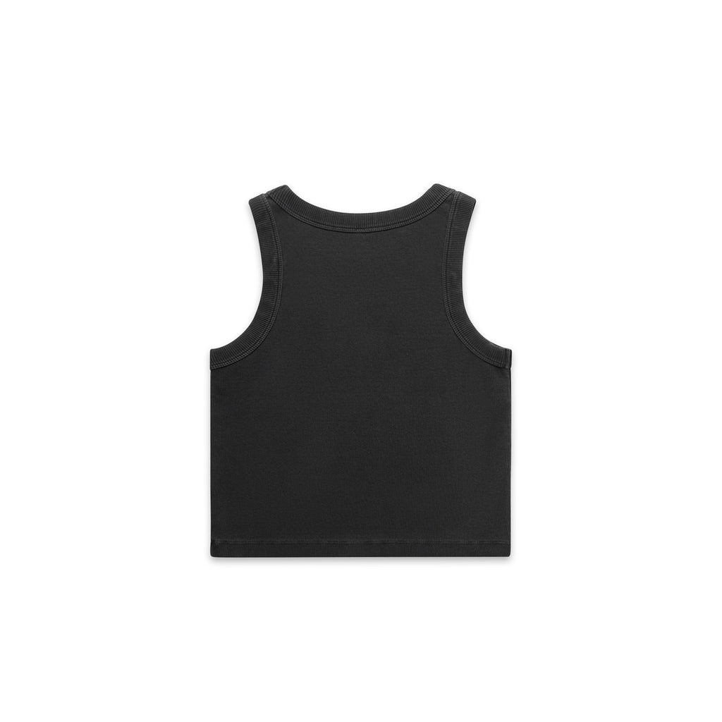 AS Colour Wo's Faded Organic Rib Crop Tank 4035