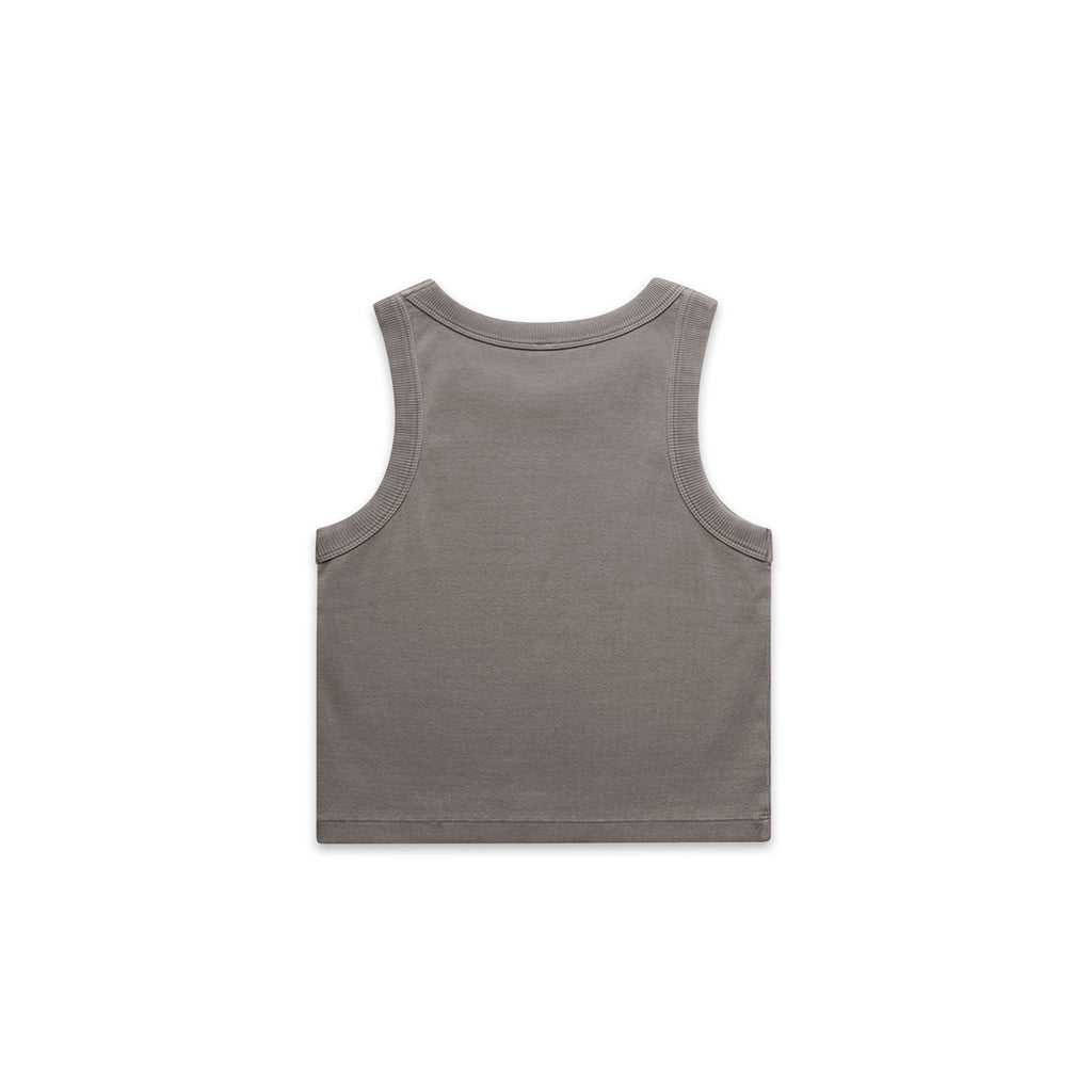 AS Colour Wo's Faded Organic Rib Crop Tank 4035