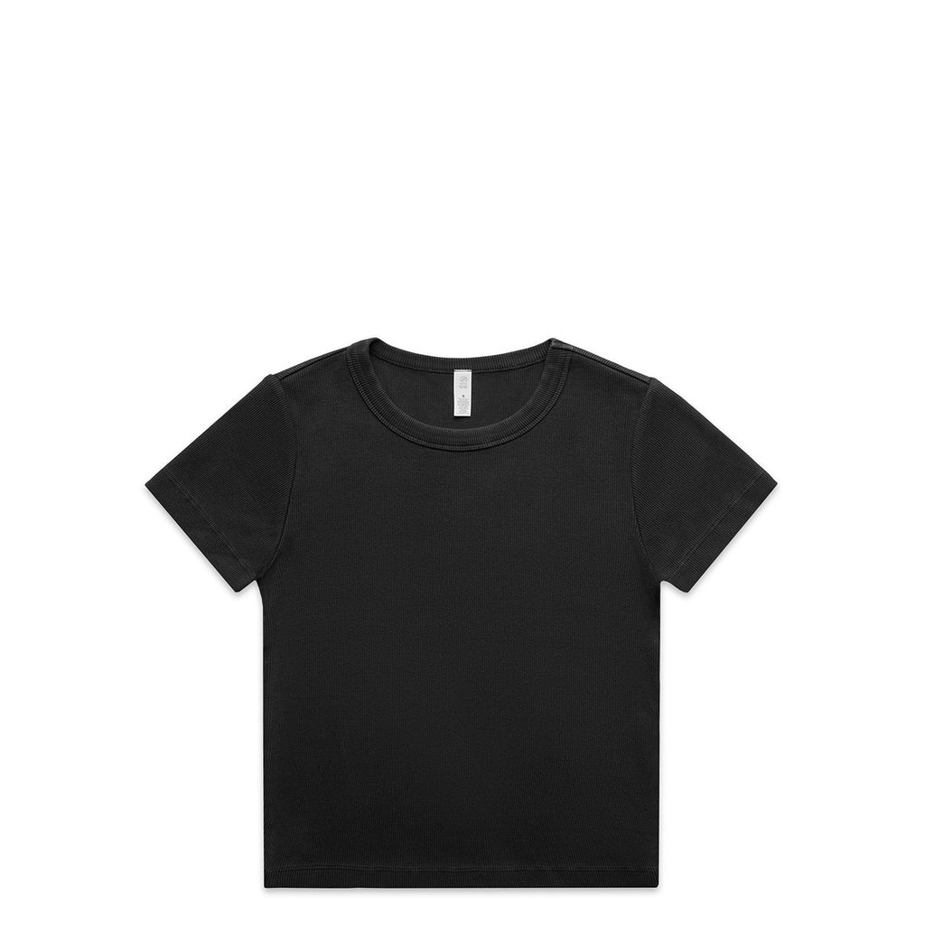 AS Colour Wo's Faded Organic Rib Tee 4036