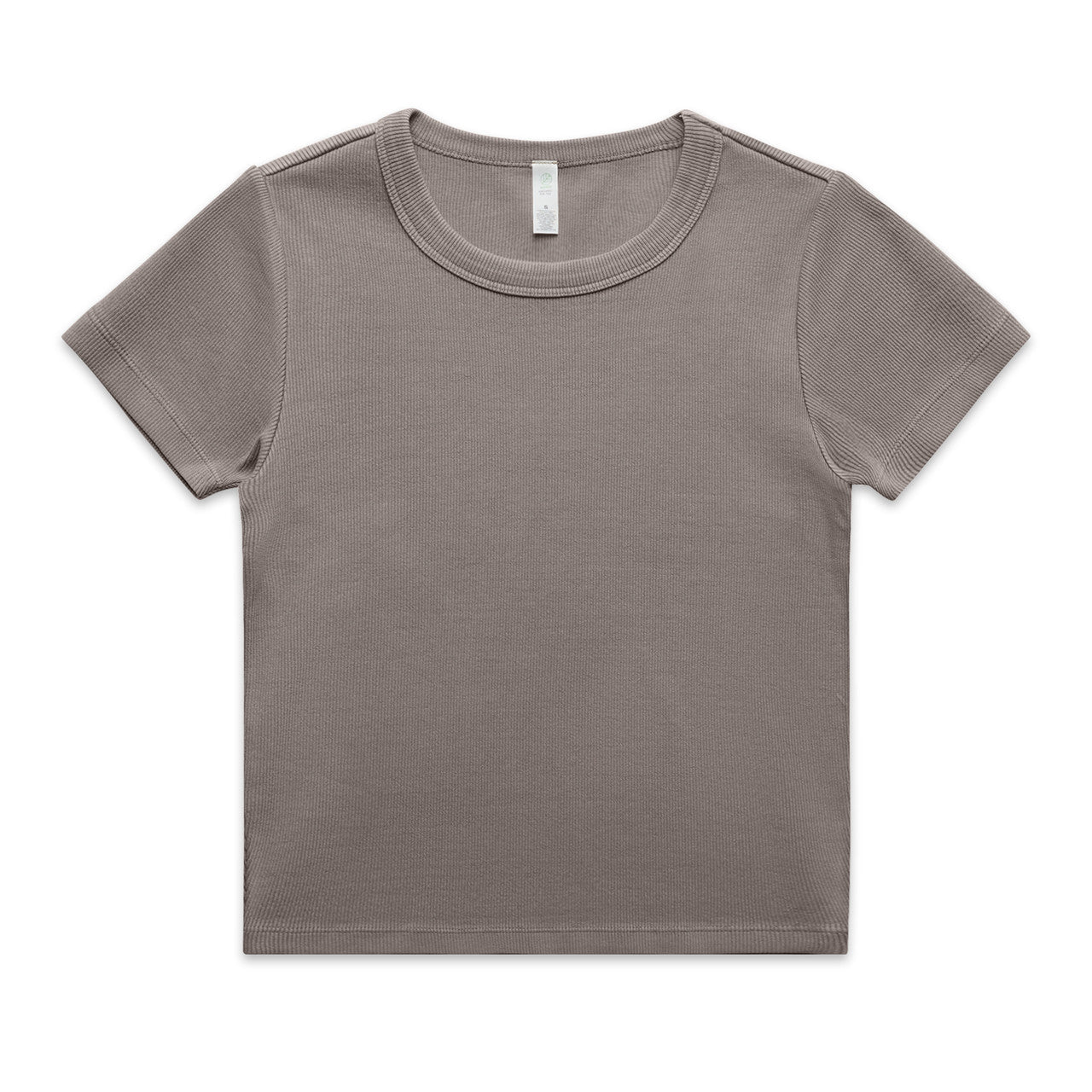 AS Colour Wo's Faded Organic Rib Tee 4036
