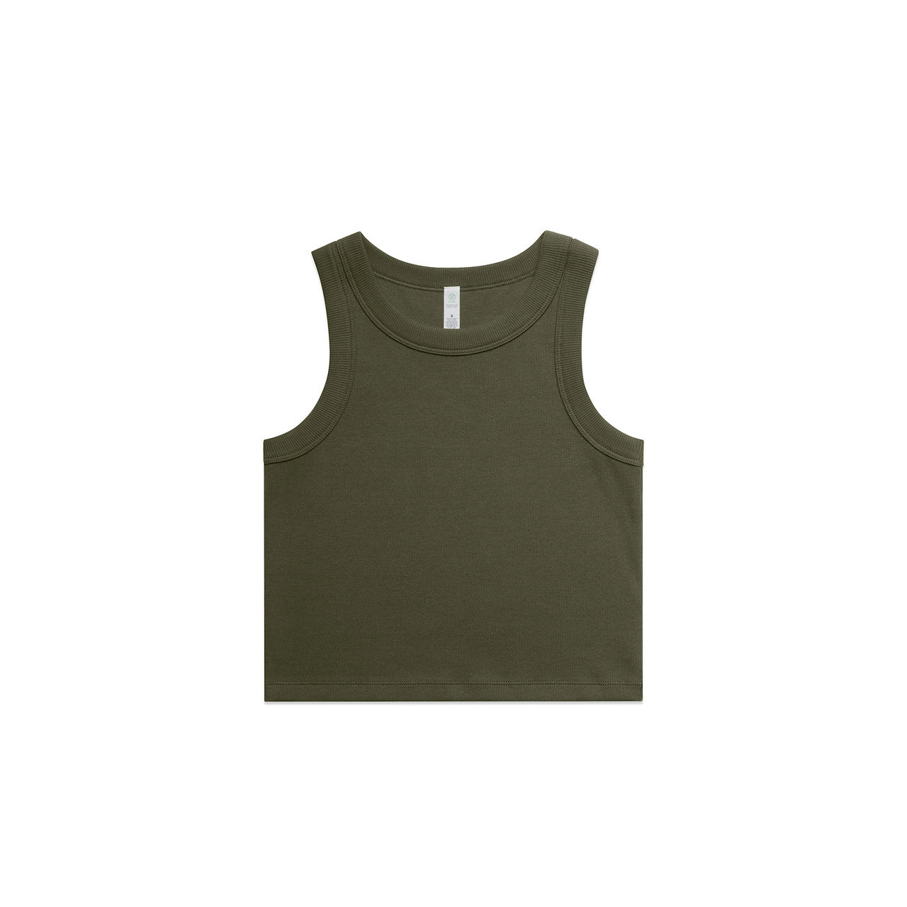 AS Colour Wo's Organic Rib Crop Tank 4064G