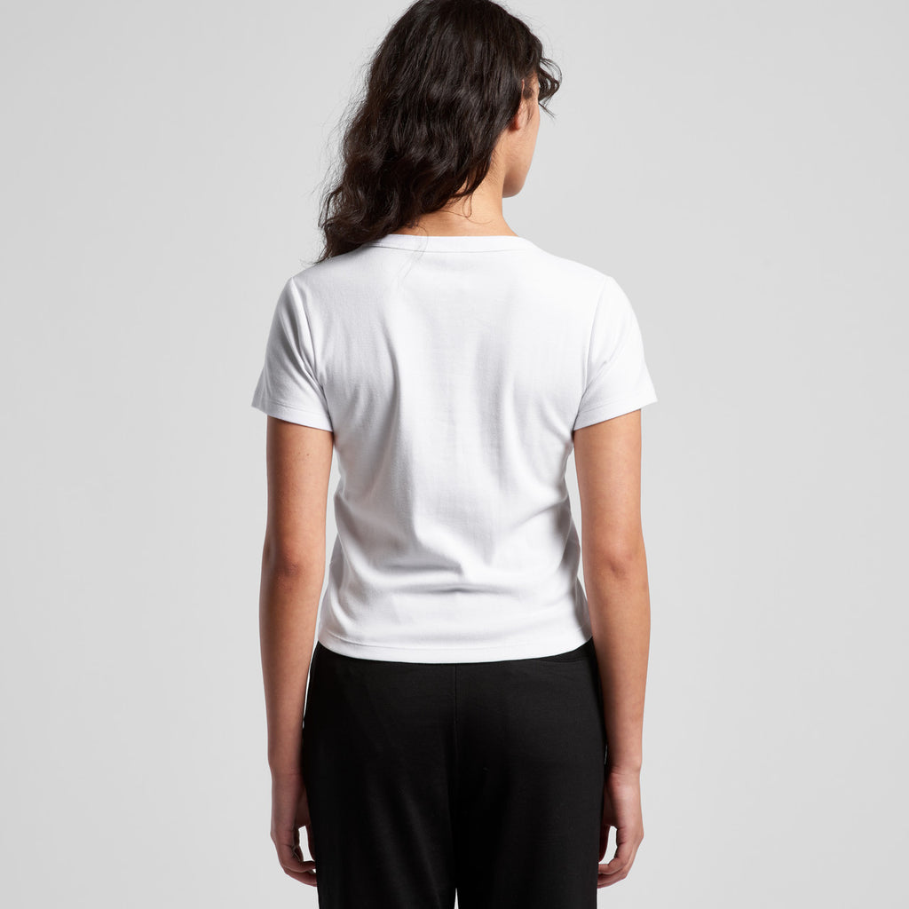 AS Colour Wo's Organic Rib Baby Tee 4074