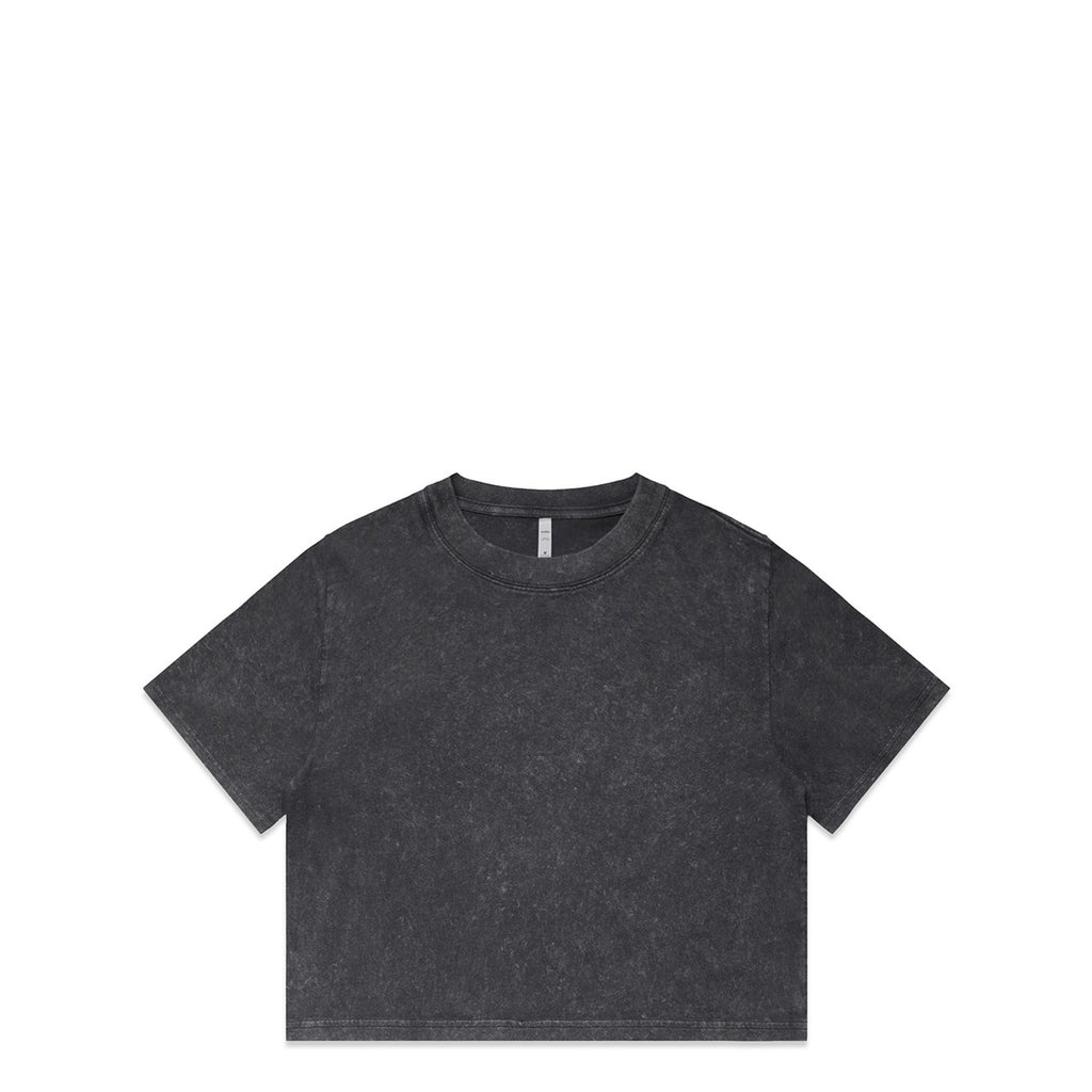 AS Colour Wo's Stone Wash Heavy Crop Tee 4086