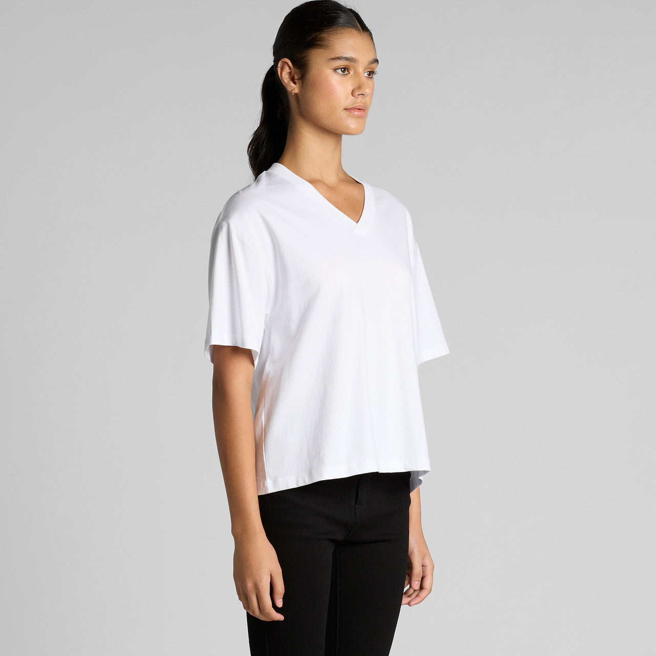 AS Colour Wo's Martina V Neck Tee 4095