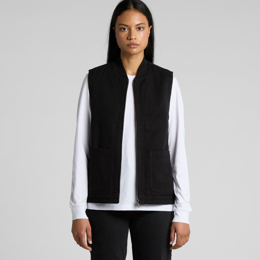 AS Colour Wo's Canvas Heavy Vest 4528
