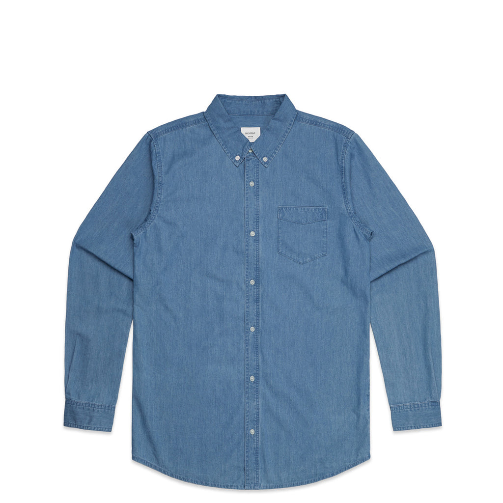 AS Colour Blue Denim Shirt 5409