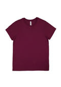 Womens Basis Short Sleeve Tee - Plum