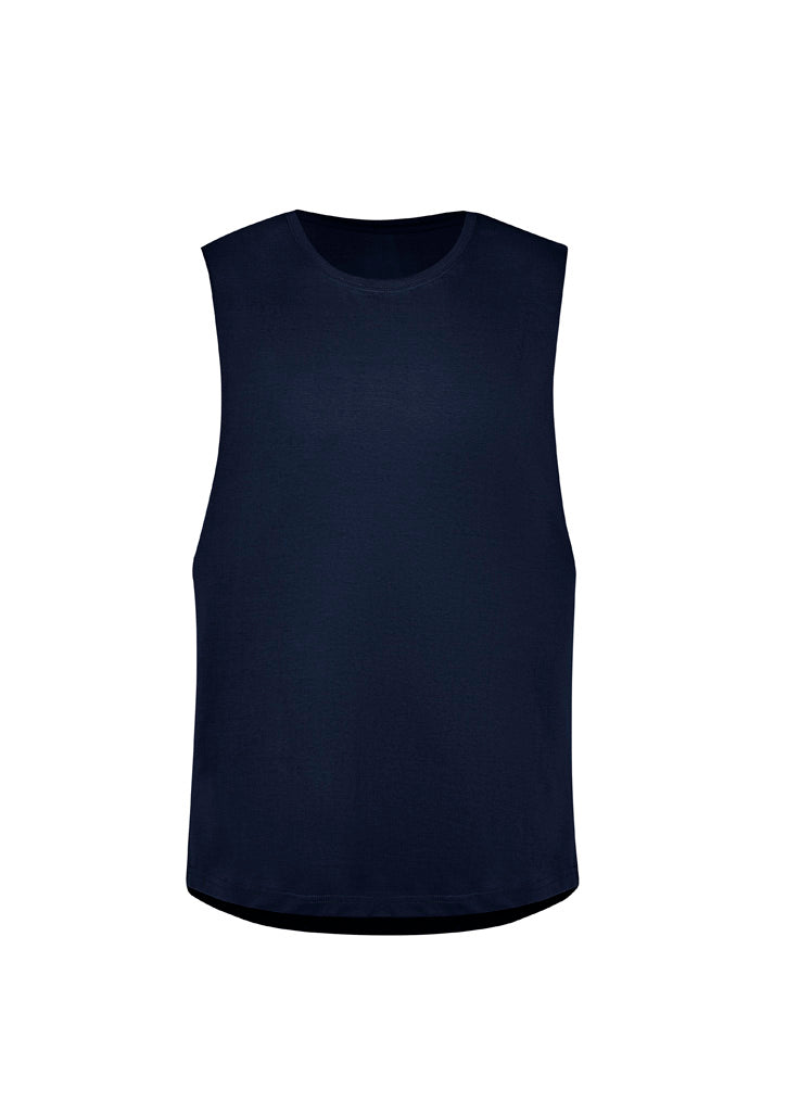 Mens Streetworx Sleeveless Tee - Navy