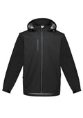 Unisex Streetworx 2 In 1 Stretch Softshell Jacket - Black