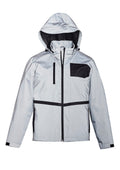 Unisex Streetworx Reflective Waterproof Jacket - Reflective Silver
