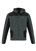 Unisex Streetworx Reinforced Knit Hoodie - Gunmetal