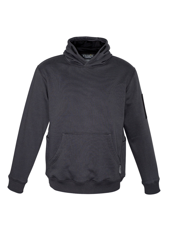 Unisex Multi-Pocket Hoodie - Charcoal/Black