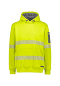 Unisex Streetworx Segmented Tape Water Resistant Hoodie - Yellow