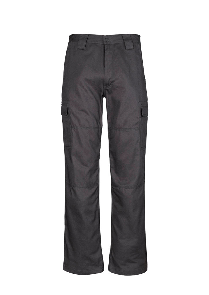 Mens Midweight Drill Cargo Pant (Regular) - Charcoal