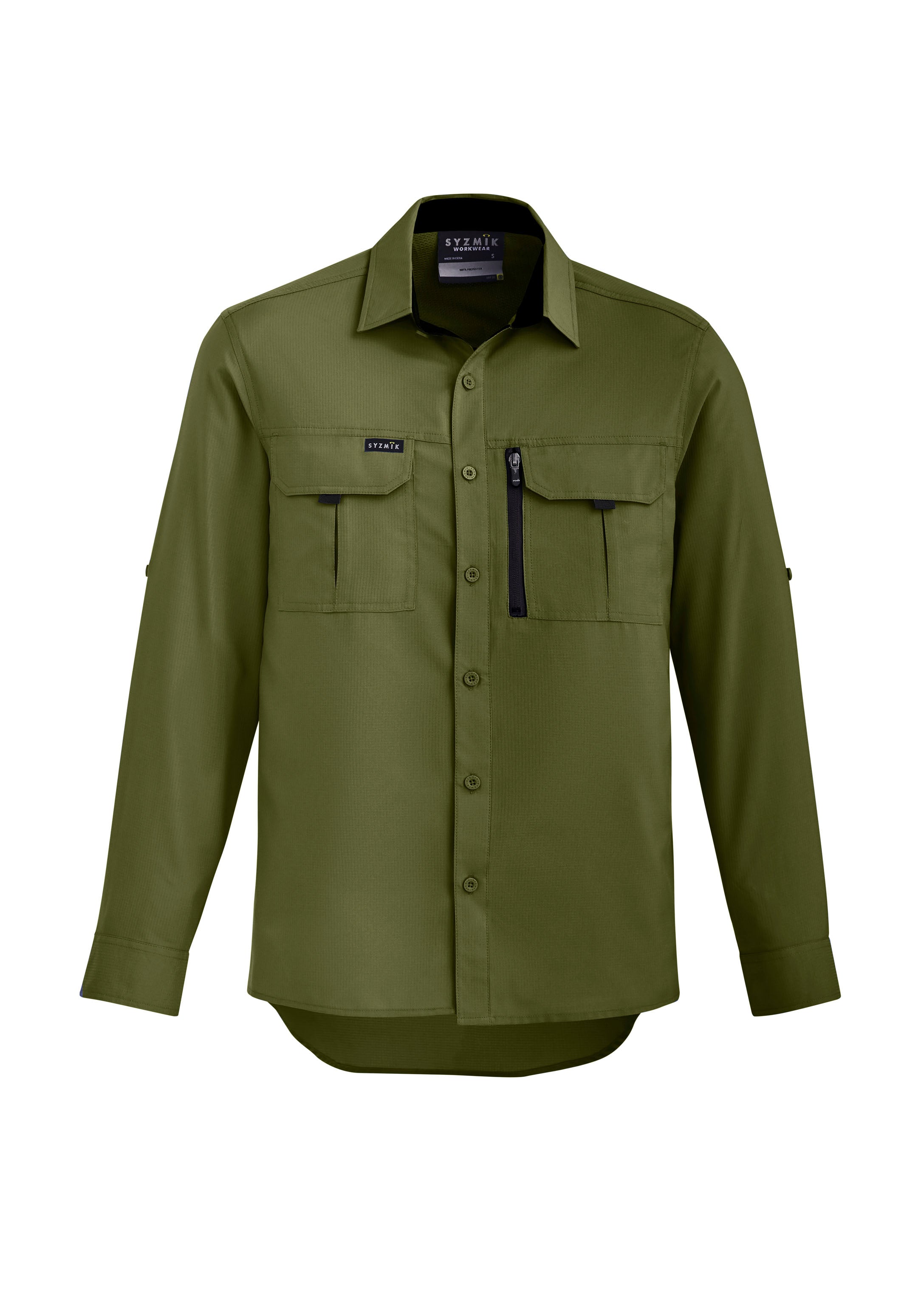 Mens Outdoor Long Sleeve Shirt - Army