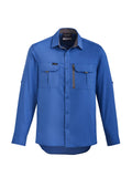 Mens Outdoor Long Sleeve Shirt - Blue
