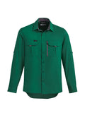 Mens Outdoor Long Sleeve Shirt - Green