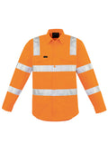 Mens Bio Motion VIC Rail Long Sleeve Shirt - Vic Rail Orange