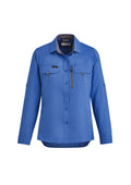 Womens Outdoor Long Sleeve Shirt - Blue