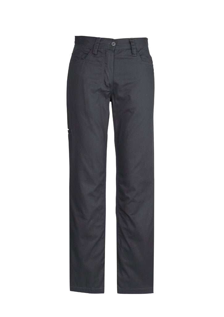 Womens Plain Utility Pant - Charcoal