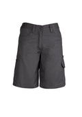 Womens Plain Utility Short - Charcoal